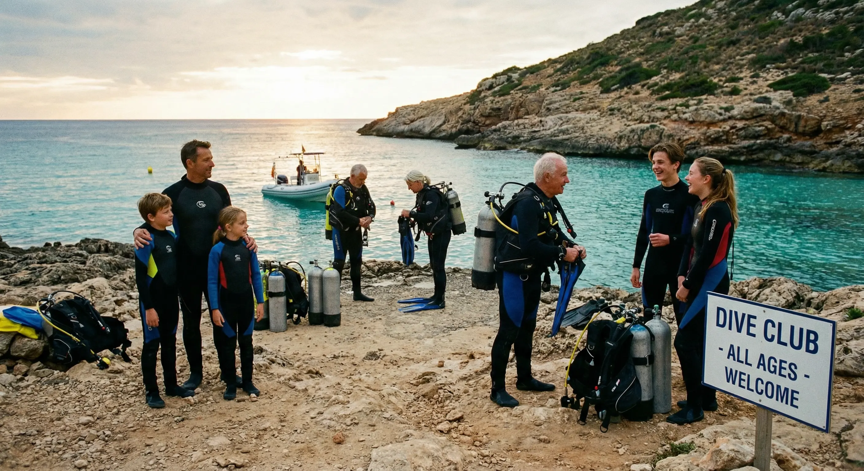 بهترین سن برای شروع غواصی | غواصی از چه سنی مجاز است؟